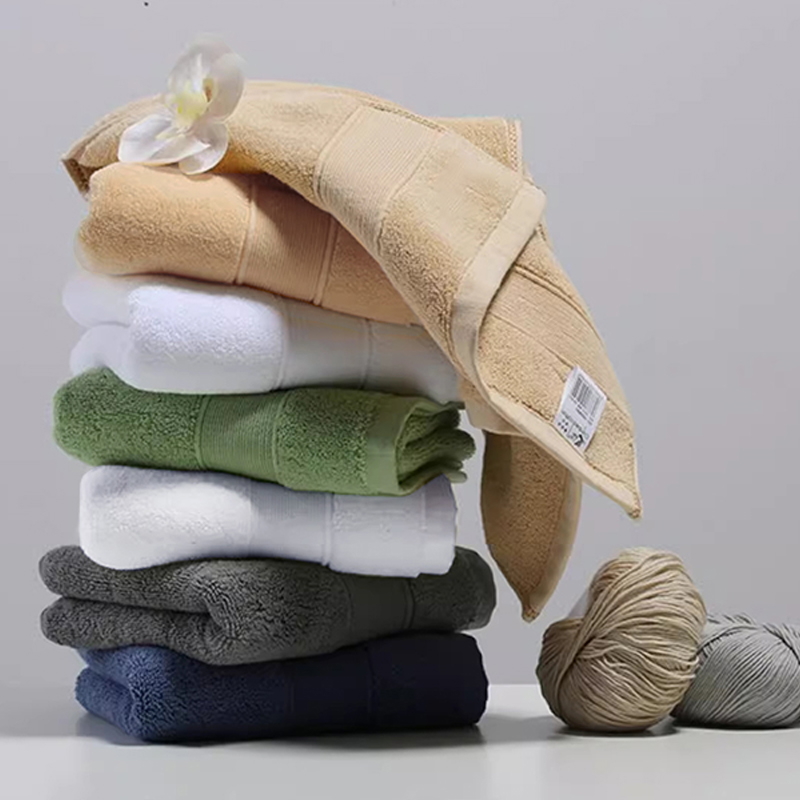 록신 호텔수건 40수 코면사 540GSM  두툼한 고중량 부드러운 프리미엄 타월