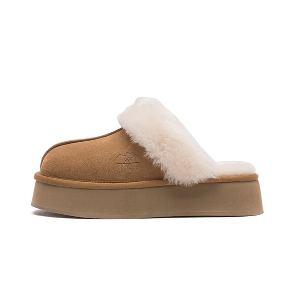 UGG 1910 천연 양모 슬리퍼 겨울 방한 사무실 실내화