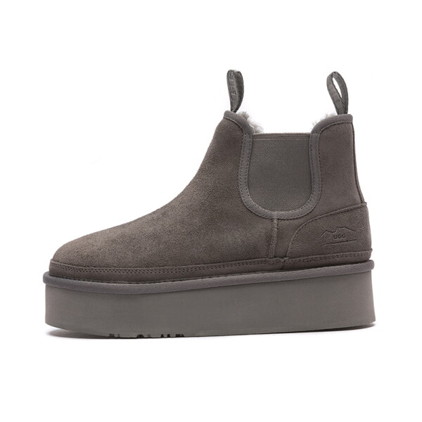 UGG 1910 첼시부츠 플랫폼 키높이 앵클 겨울 방한화
