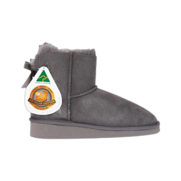 UGG1910 리본 스트랩 미니 앵클부츠