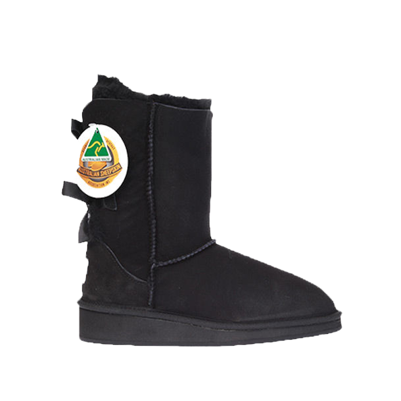 UGG1910 더블리본 양모 중통부츠