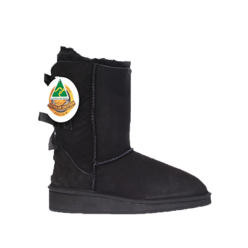 UGG1910 더블리본 양모 중통부츠