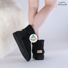 UGG1910 호주 양모 크리스탈 장식 미니 숏부츠